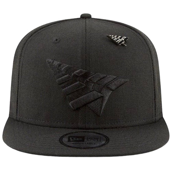 Paper Planes Blackout Crown Old School Snapback (Black) 101065