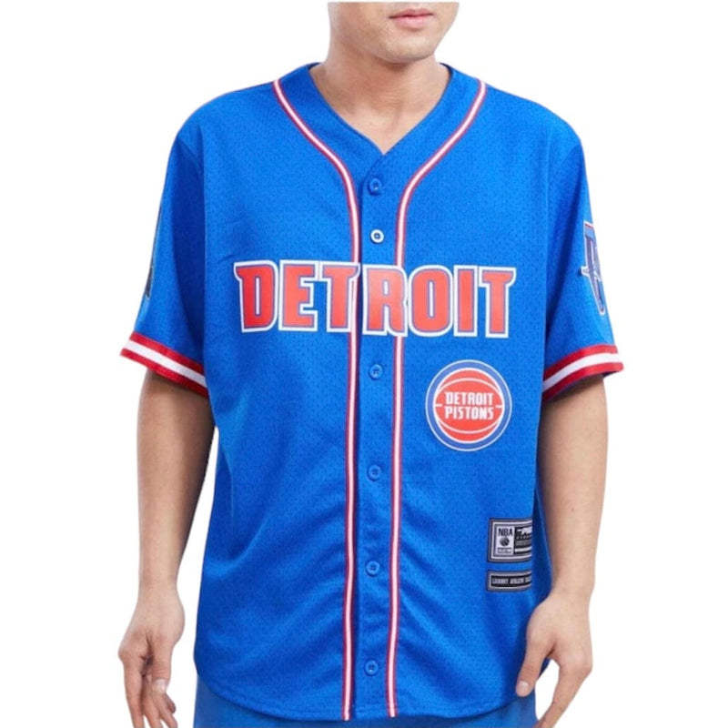 Pro Standard Detroit Pistons Jersey Shirt (Royal Blue) BDP153947-RYB