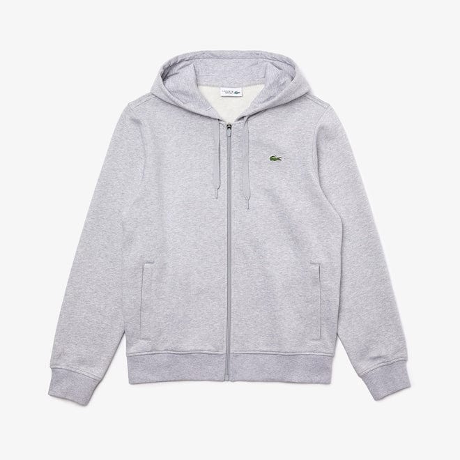 Lacoste Full Zip Hoodie (Grey) - SH1551