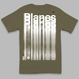 Paper Planes Waterfall Tee (Od Green) 200034