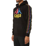 Kappa Banda Dunnie Hoodie (Black/Fuchsia/Blue/Yellow)