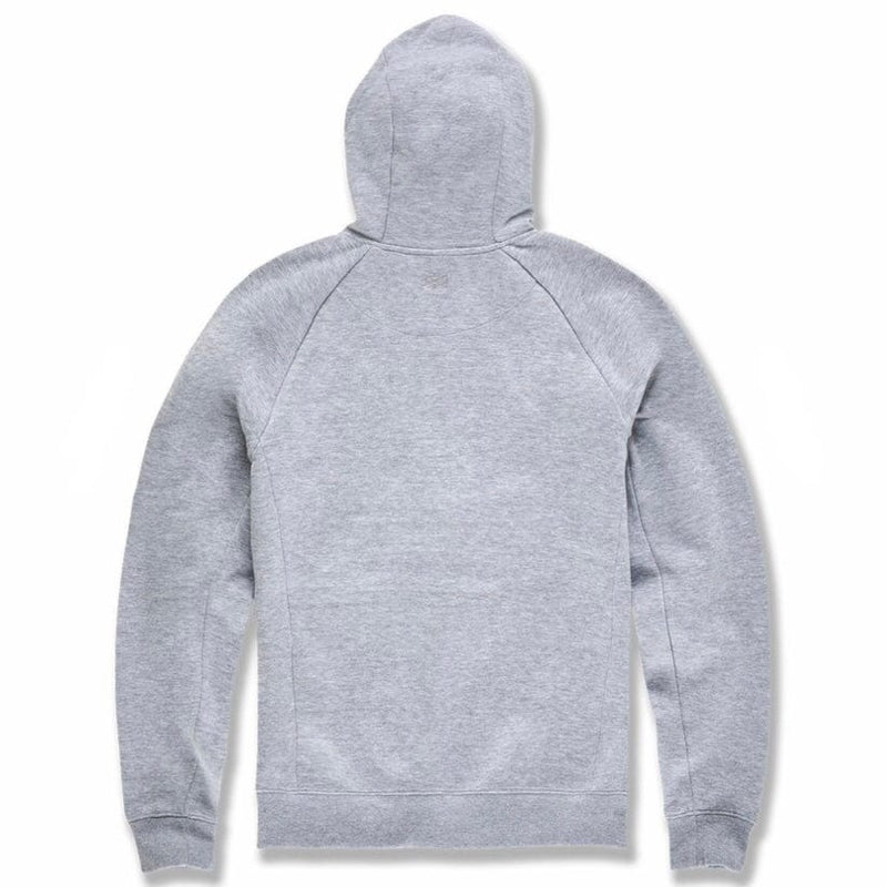 Jordan Craig Uptown Zip Up Hoodie (Heather Grey) 8621H