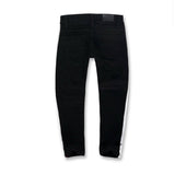 Kids Jordan Craig Grand Prix Striped Denim (Jet Black)