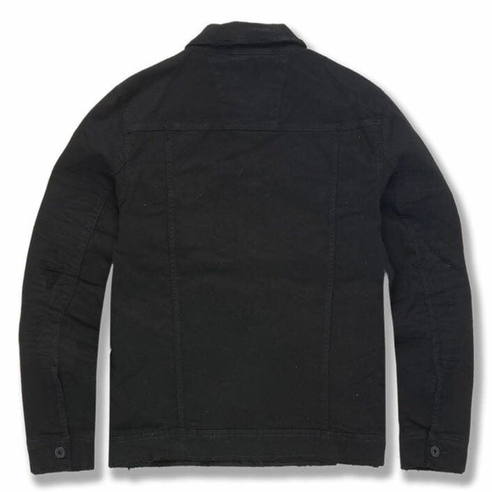 Jordan Craig Tribeca Twill Trucker Jacket (Black) JJ950R