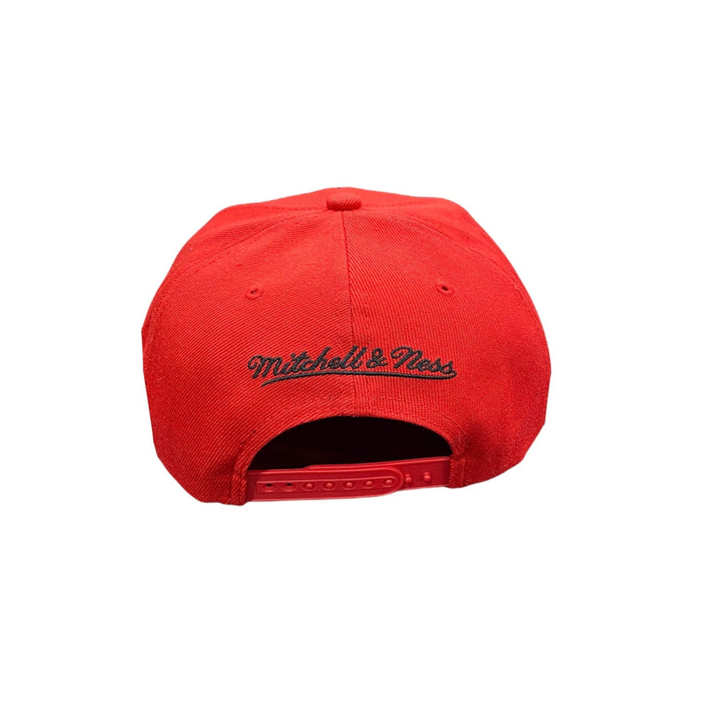 Mitchell & Ness Nba Chicago Bulls Core Basic Snapback (Red/Black)