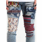 Embellish West Denim (Blue Patchwork) EMBSP122-101