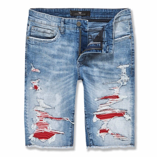 Jordan Craig Siena Denim Shorts (Viper Blue) J3191S