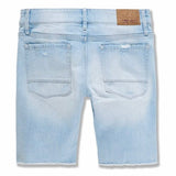 Jordan Craig Abyss Retro Denim Shorts (Ice Blue) J3170S