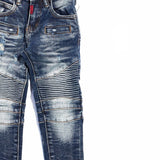 Haus Of Jr Draco Biker Denim (Deep Indigo) HOJF121-102