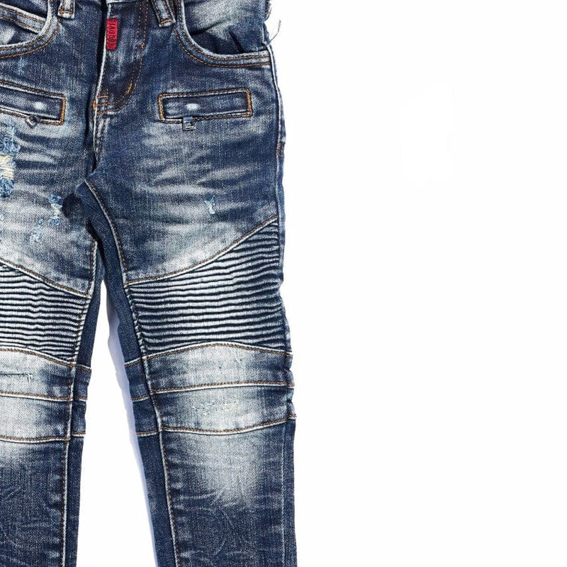 Haus Of Jr Draco Biker Denim (Deep Indigo) HOJF121-102