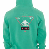 Kappa Authentic Oracabessa Hoodie (Green/Black/White) 35142HW