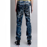 Neon Denim Sid Jean (Dirty Overdye Dark Indigo) SID-028