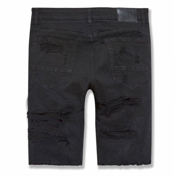 Jordan Craig Dallas Denim Shorts (Jet Black) J3198S