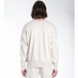 Hvman Crew Sweatshirt (Cream) 322AC-CF22C