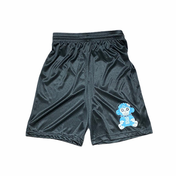 Kids Never Broke Again 38 Baby Shorts (Black/Blue)