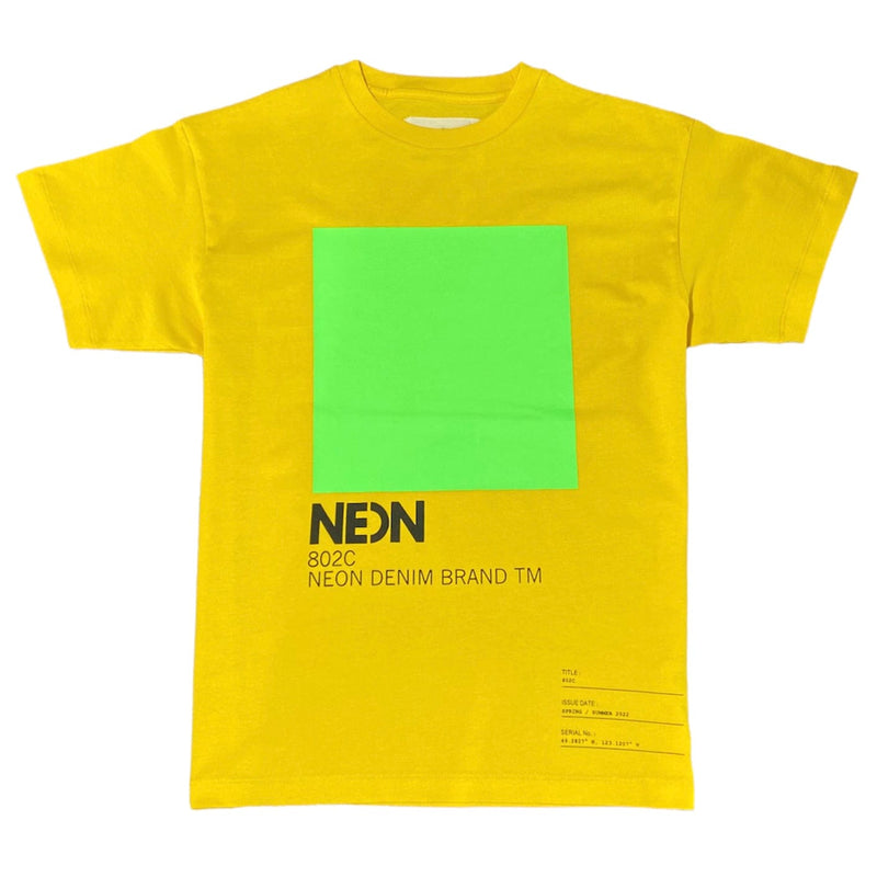 Neon Denim 802C T Shirt (Yellow) STT-018