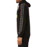 Kappa Banda Dunnie Hoodie (Black/Fuchsia/Blue/Yellow)