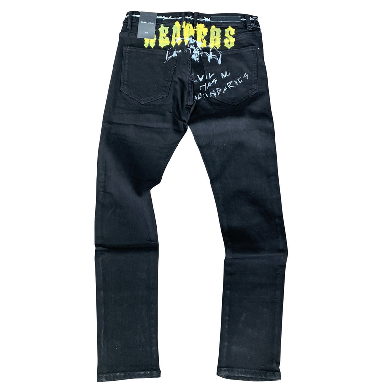 EMBELLISH JEAN REAPERS STANDARD BLACK