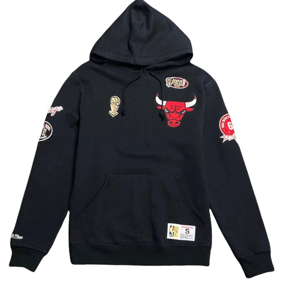 Mitchell & Ness Nba Chicago Bulls Champ City Hoodie (Black)