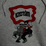 Ice Cream Bros Hoodie (Light Heather Grey) 421-1308