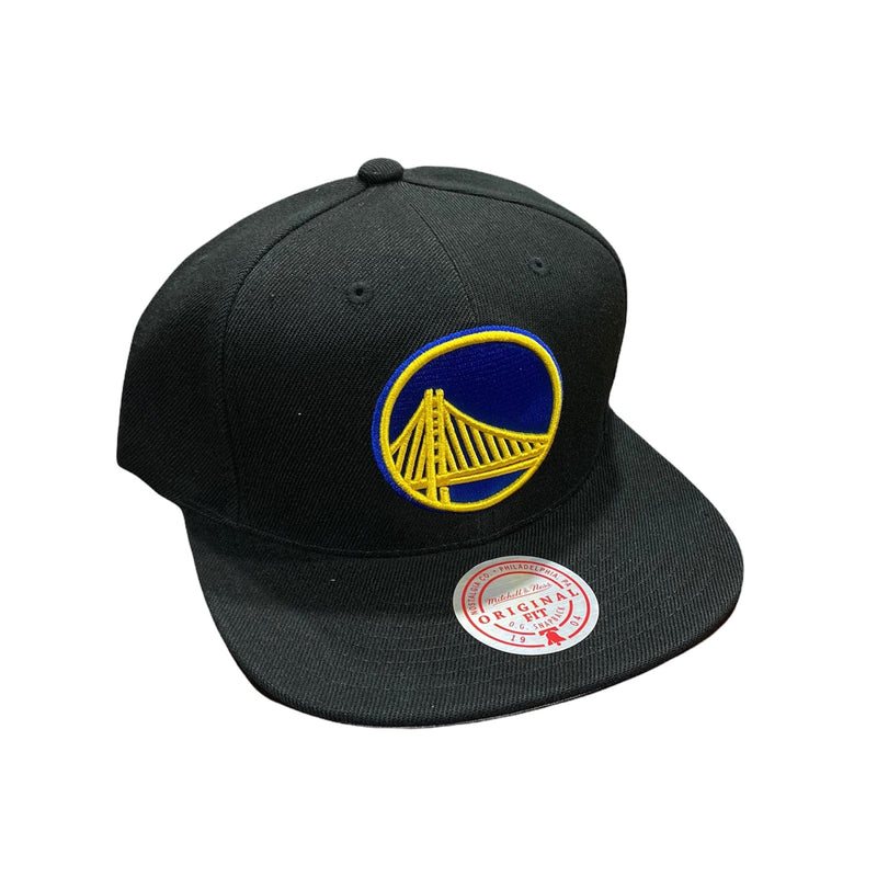 Mitchell & Ness Nba Golden State Warriors Core Basic Snapback (Black/Grey)