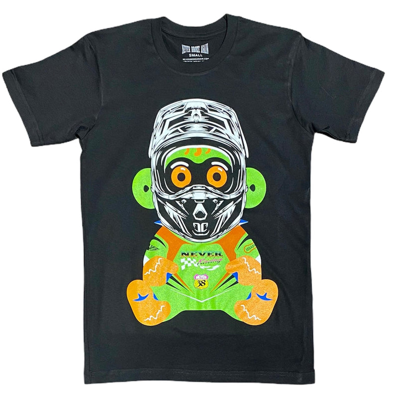 Never Broke Again Moto Monkey T Shirt (Black)