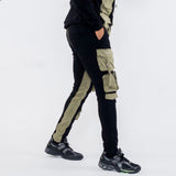 Lifted Anchors Military Combo Hoodie (Black/Olive) LAFA121-3