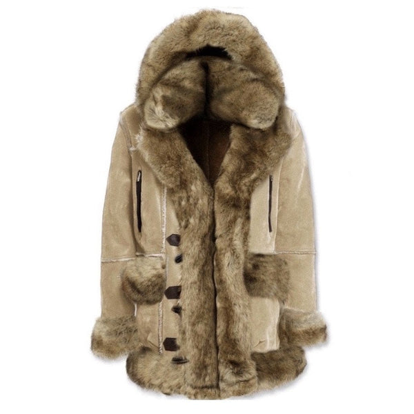 Boys Jordan Craig Aspen Shearling Jacket (Latte) 91393AB