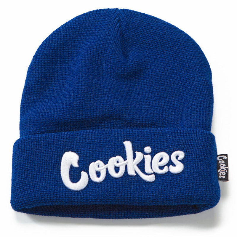 Cookies Knit Beanie Original Mint (Navy/White)