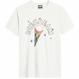 Ice Cream Spark Short Sleeve Tee (Light Heather Grey) 421-4206