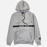 8&9 Strapped Up Fleece Hoodie (Grey) HSTRFGRY