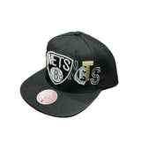 Mitchell & Ness Nba Brooklyn Nets Hype Type Snapback (Black)