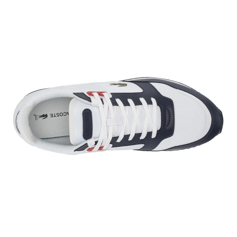 Lacoste Partner Piste Sneaker (White/Blue/Red)