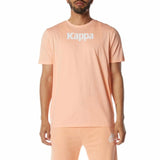 Kappa Authentic Runis T Shirt (Peach) 311BHUW