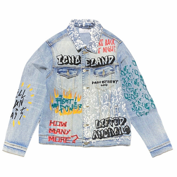 Lifted Anchors City Hall Denim Jacket (Blue)