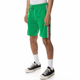 Kappa Logo Tape Dasved Shorts (Green/Grey/Red) 311E2BW