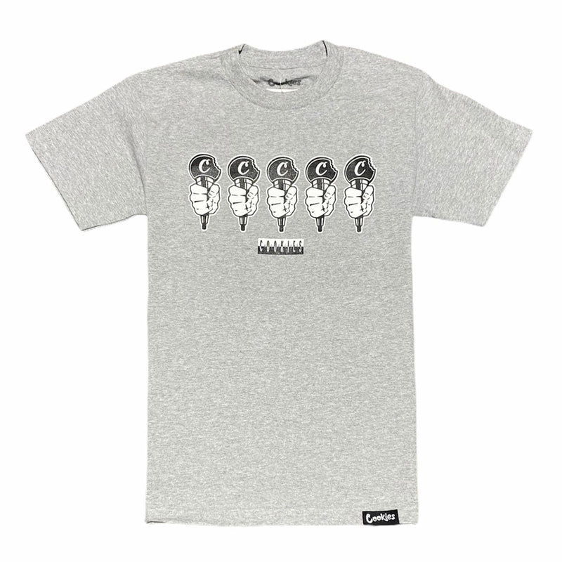 Cookies 5 Mics Tee (Heather Grey) 1550T4834