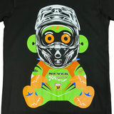 Never Broke Again Moto Monkey T Shirt (Black)