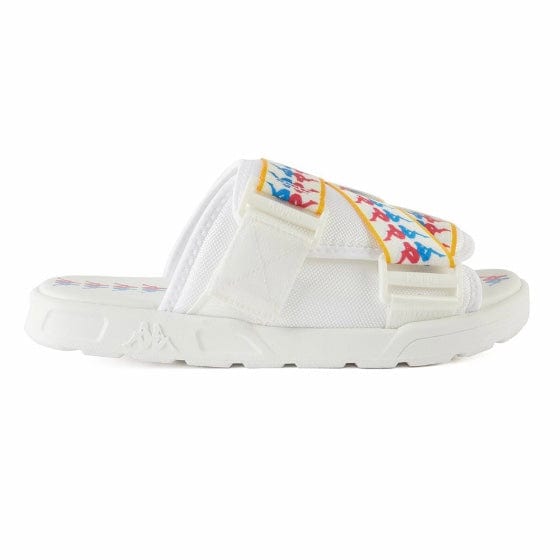 Kappa 222 Banda Mitel 6 Sandals (White/Fuchsia/Blue) 36157LW