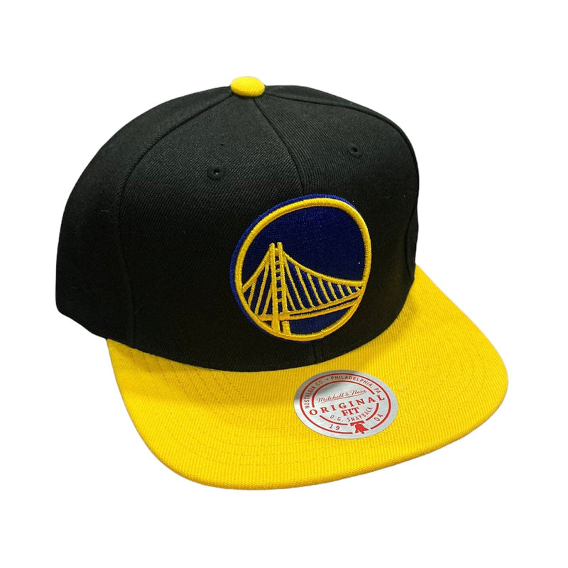 Mitchell & Ness Nba Golden State Warriors Core Basic Snapback (Black/Gold)