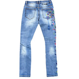 En Noir Clash Denim Jean (Blue) ENSUM121-102