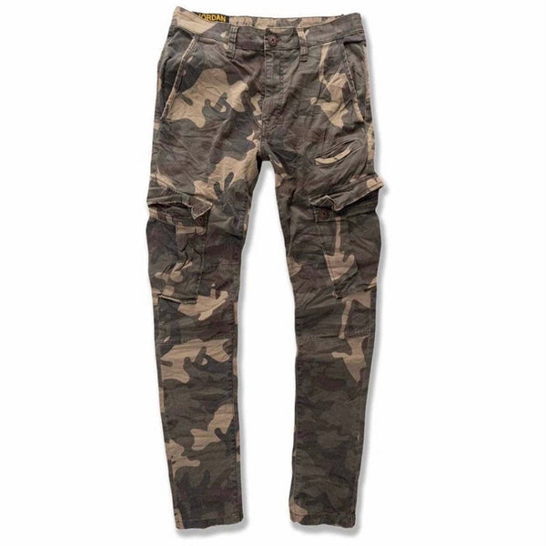 Jordan Craig Woodland Camo Cargo Open Rip Shred (Woodland) 5631C