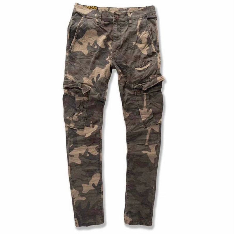 Jordan Craig Woodland Camo Cargo Open Rip Shred (Woodland) 5631C