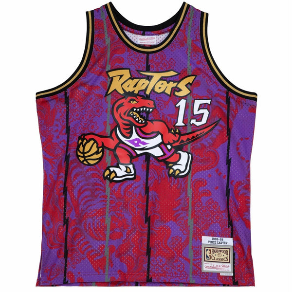 Mitchell & Ness Nba Toronto Raptors Vince Carter Swingman Jersey (Red/Purple)