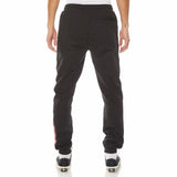 Kappa Logo Tape Danira Trackpants (Black/Grey/Red) 321C4UW