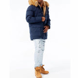 Jordan Craig Bismarck Fur Lined Parka Jacket (Navy) 91537