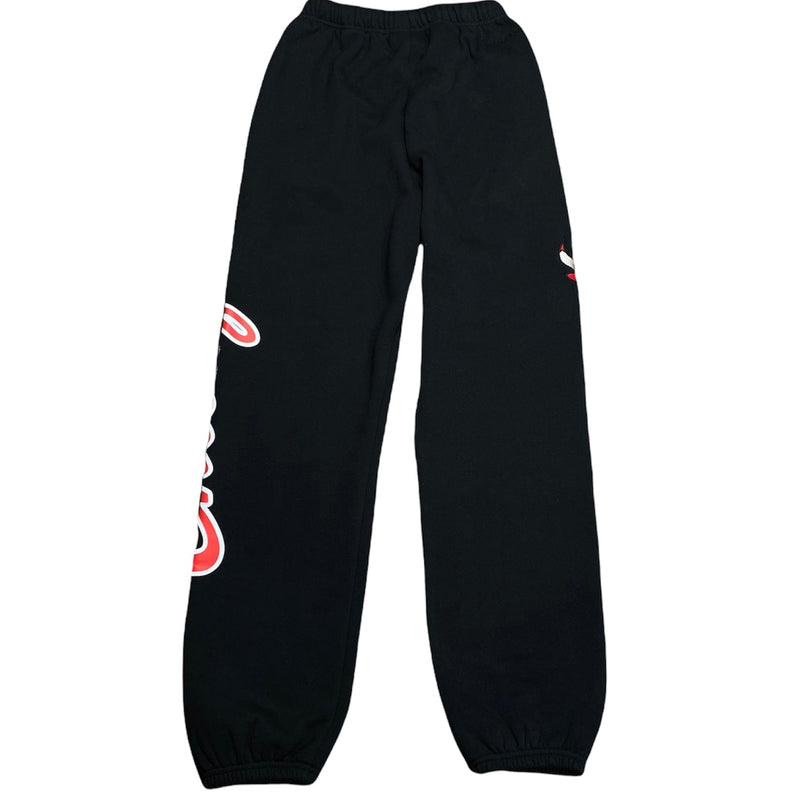 Mitchell & Ness Nba Chicago Bulls Champ City Fleece Joggers (Black)