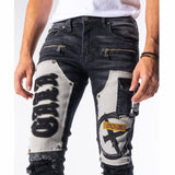 Gala Original Doomsday Denim Jean (Jet Black/Charcoal Combo) GH-21-10