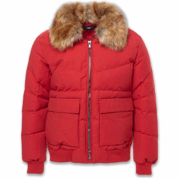 Jordan Craig Hollis Bomber Jacket (Red) 91541