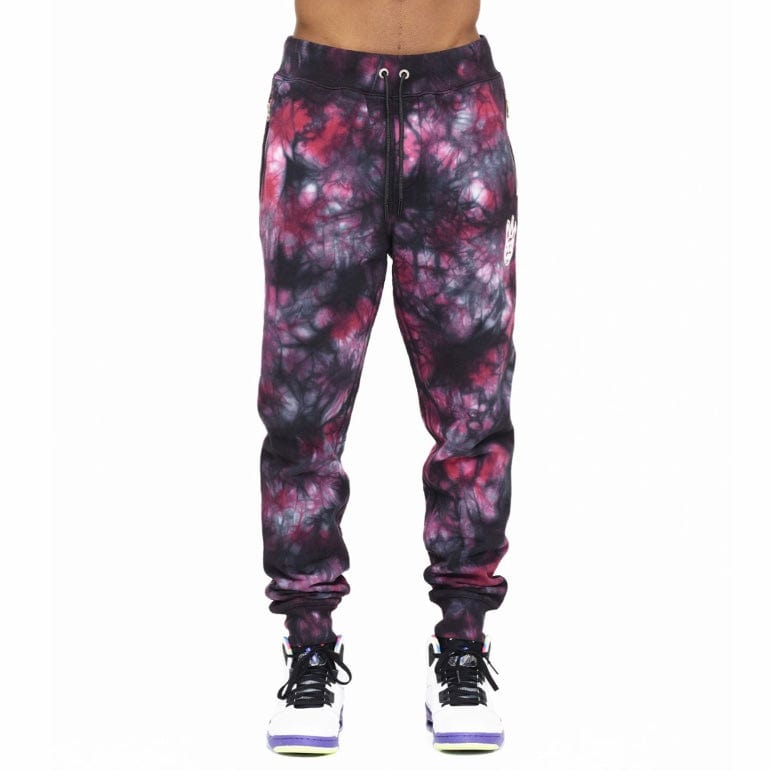 Cult Of Individuality Novelty Sweatpants (Merlot Tye Die) 621B8-SP23B